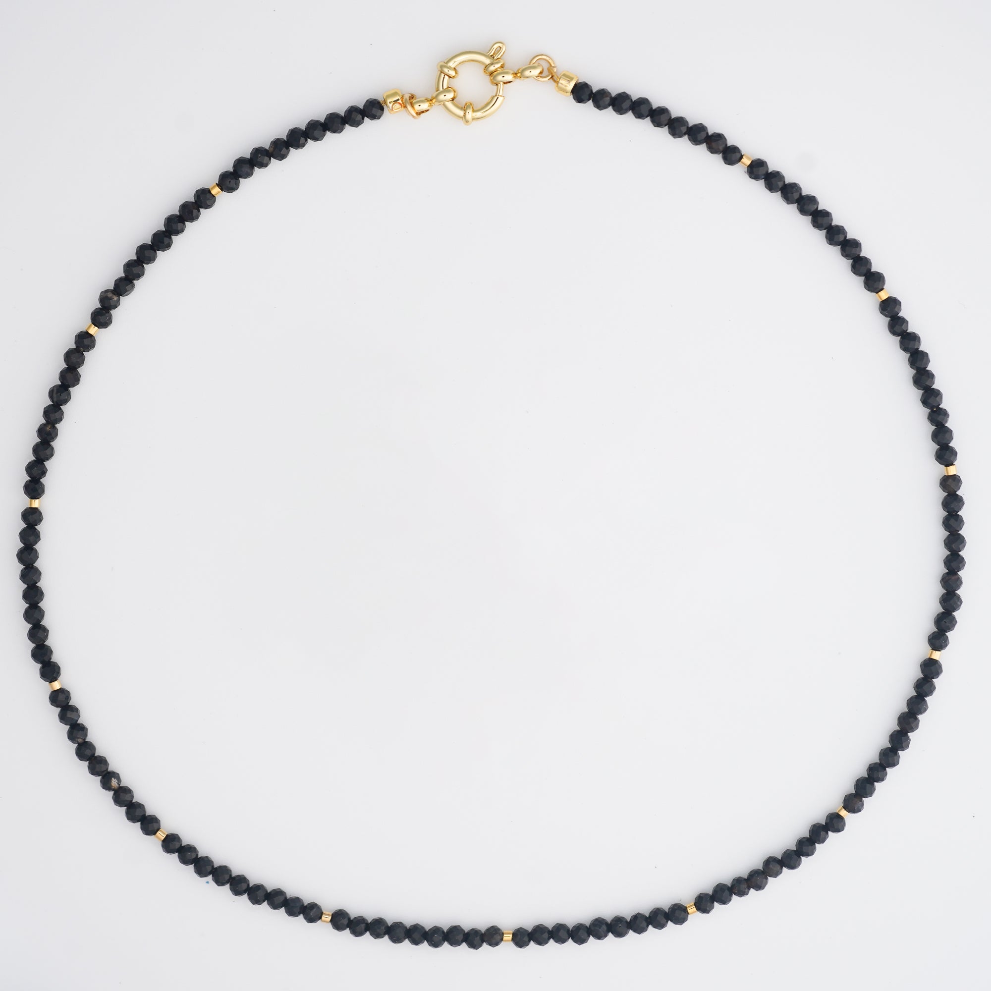 Black Shield Necklace