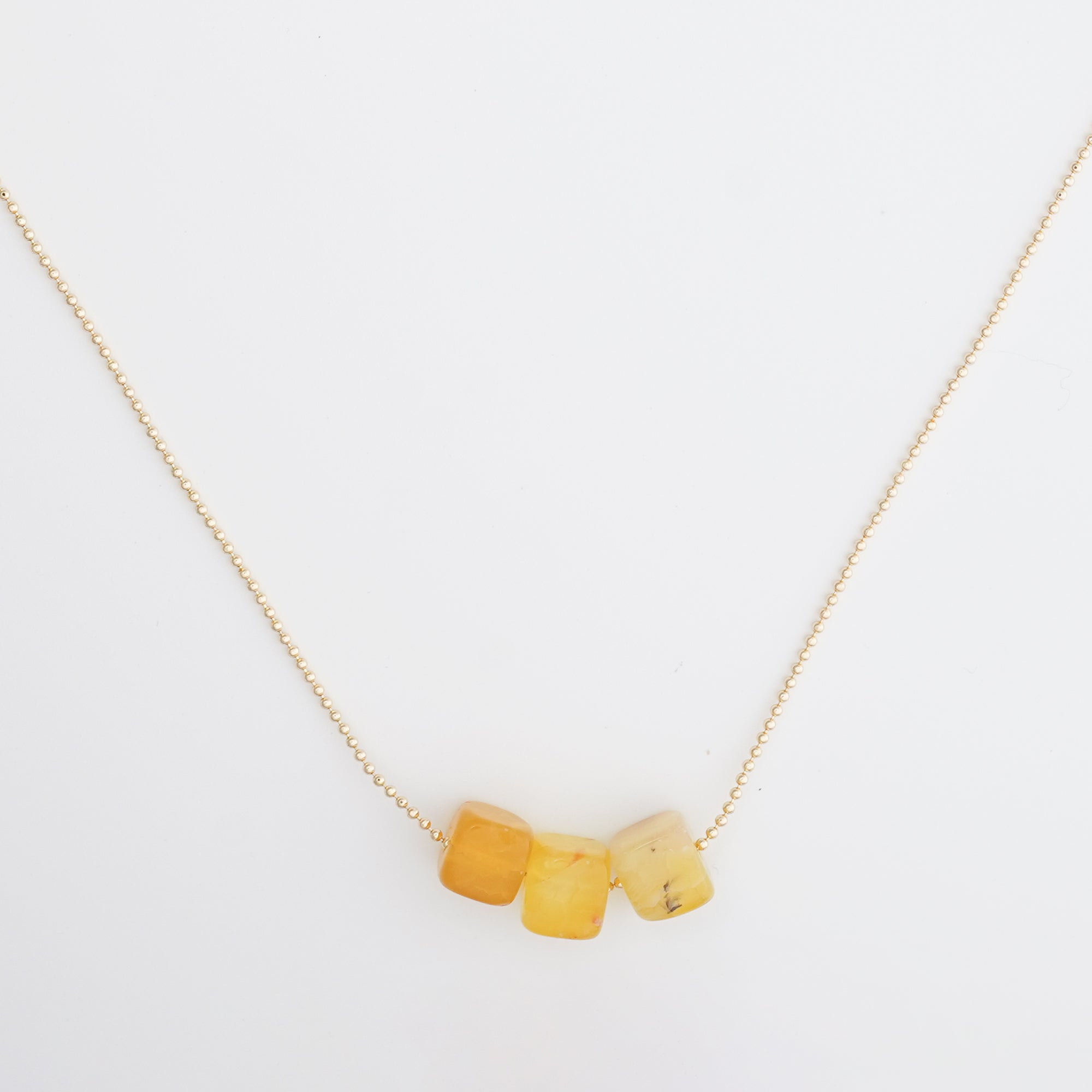 Yellow necklace